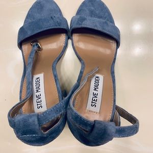 Light Blue Suede Shoes
